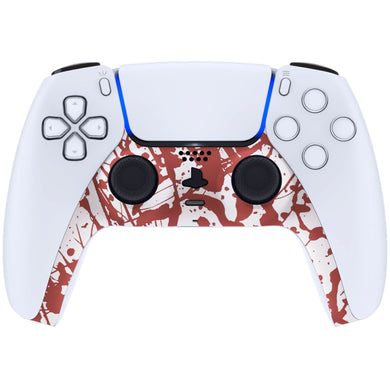 Soft Touch Blood Sacrifice Decorative Trim Shell With Accent Rings Compatible With PS5 Controller-GPFS2005WS - Extremerate Wholesale