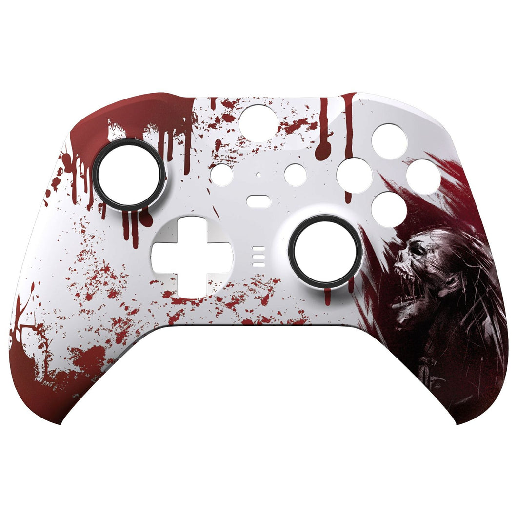 Soft Touch Blood Zombie Front Shell For Xbox One-Elite2 Controller-ELT139WS - Extremerate Wholesale