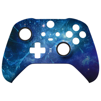 Soft Touch Blue Nebula Front Shell For Xbox One-Elite2 Controller-ELT143WS - Extremerate Wholesale
