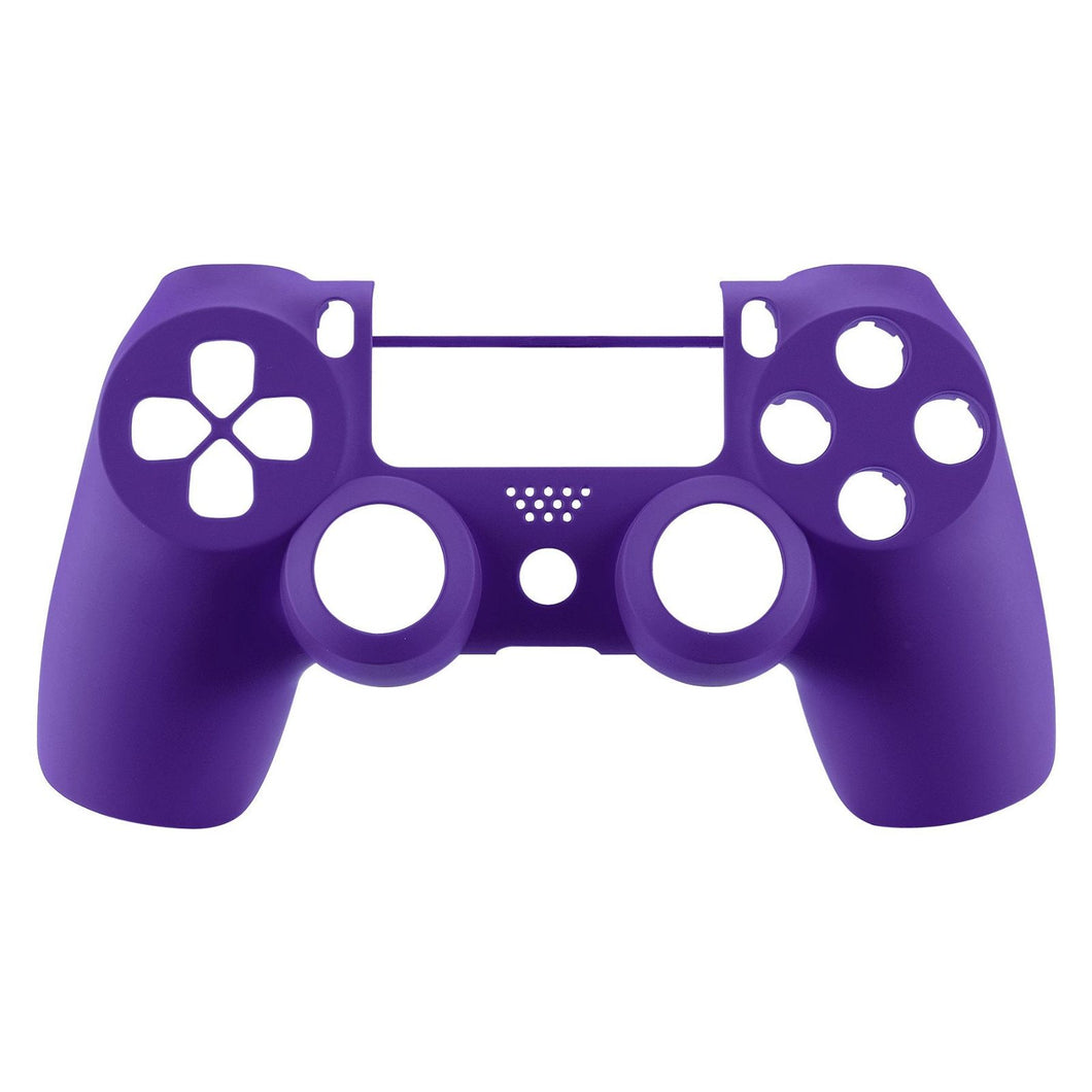 Soft Touch Dark Purple Front Shell Compatible With PS4 Gen2 Controller-SP4FX05WS - Extremerate Wholesale