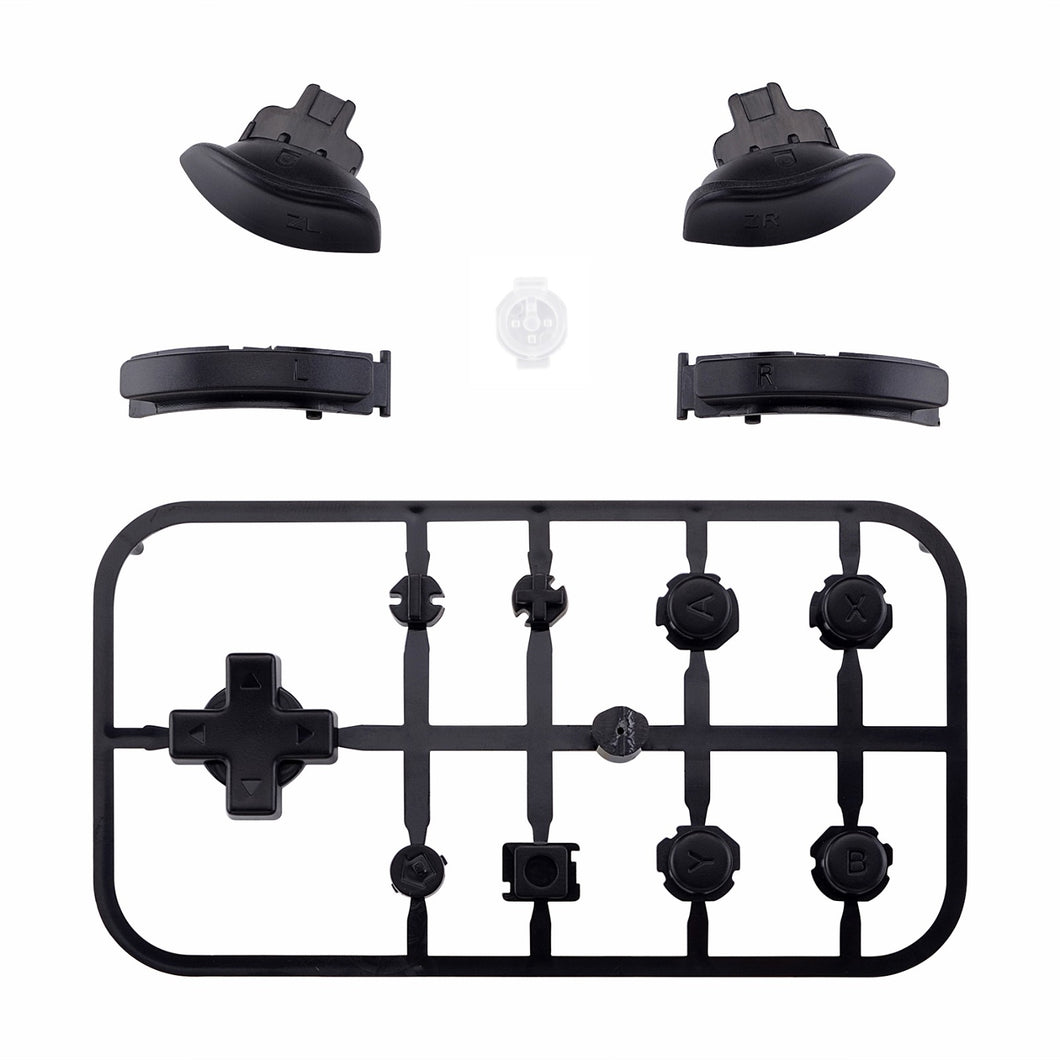 Solid Black 14in1 Button Kits For NS Lite-HL401WS