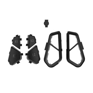 Solid Black Redesigned K1 K2 K3 K4 Back Buttons For Xbox One S/X & Xbox Series X/S Controller eXtremerate Victor S/X Remap Kit  - JVX3M001WS - Extremerate Wholesale