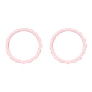 Solid Cherry Blossoms Pink Custom Replacement Accent Rings For Xbox Elite Series 2 Core & Elite Series 2 & Xbox One Elite & eXtremeRate ASR Version Shell For Xbox Series X/S Controller-XOJ1331 - Extremerate Wholesale