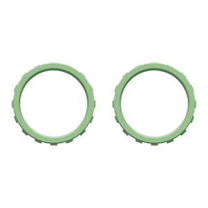 Solid Matcha Green Custom Replacement Accent Rings For Xbox Elite Series 2 Core & Elite Series 2 & Xbox One Elite & eXtremeRate ASR Version Shell For Xbox Series X/S Controller-XOJ1330 - Extremerate Wholesale