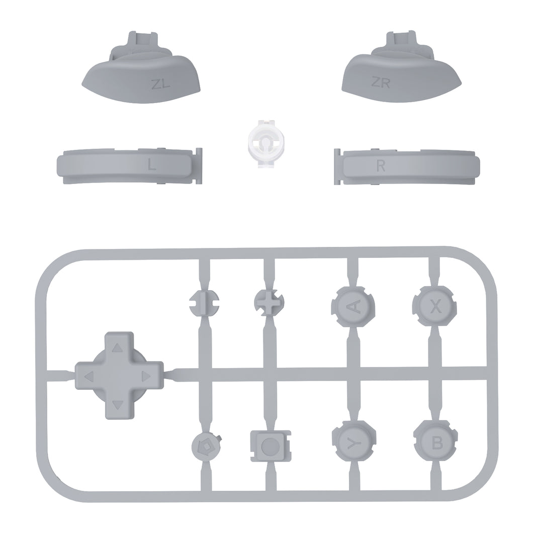 Solid New Hope Gray 14in1 Button Kits For NS Lite-HL415WS