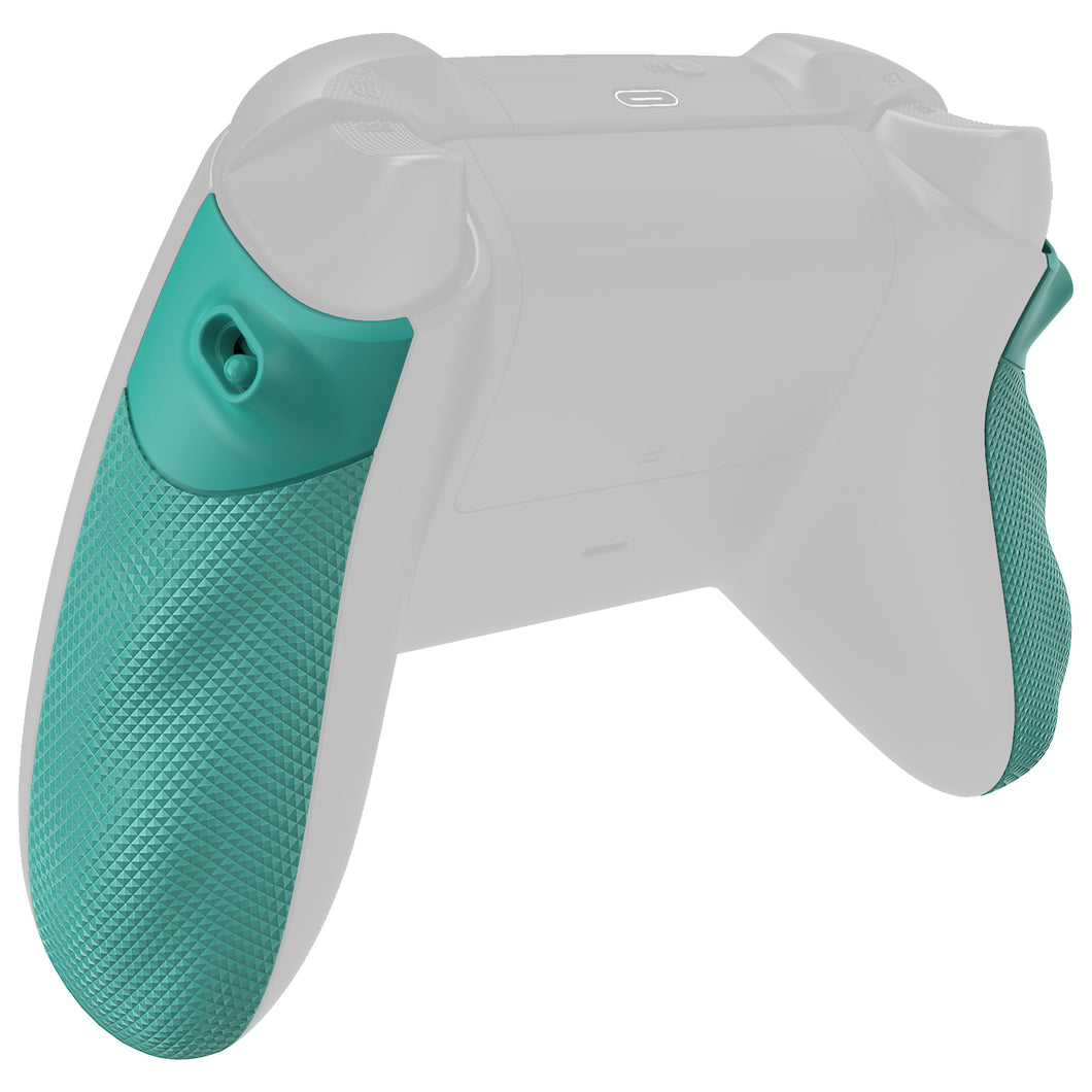 Teal Green Flexor Diamond Textured Side Rails Grips Ergonomic Trigger Stop Kit For Xbox Series X/S Controller-PX3Q3012WS