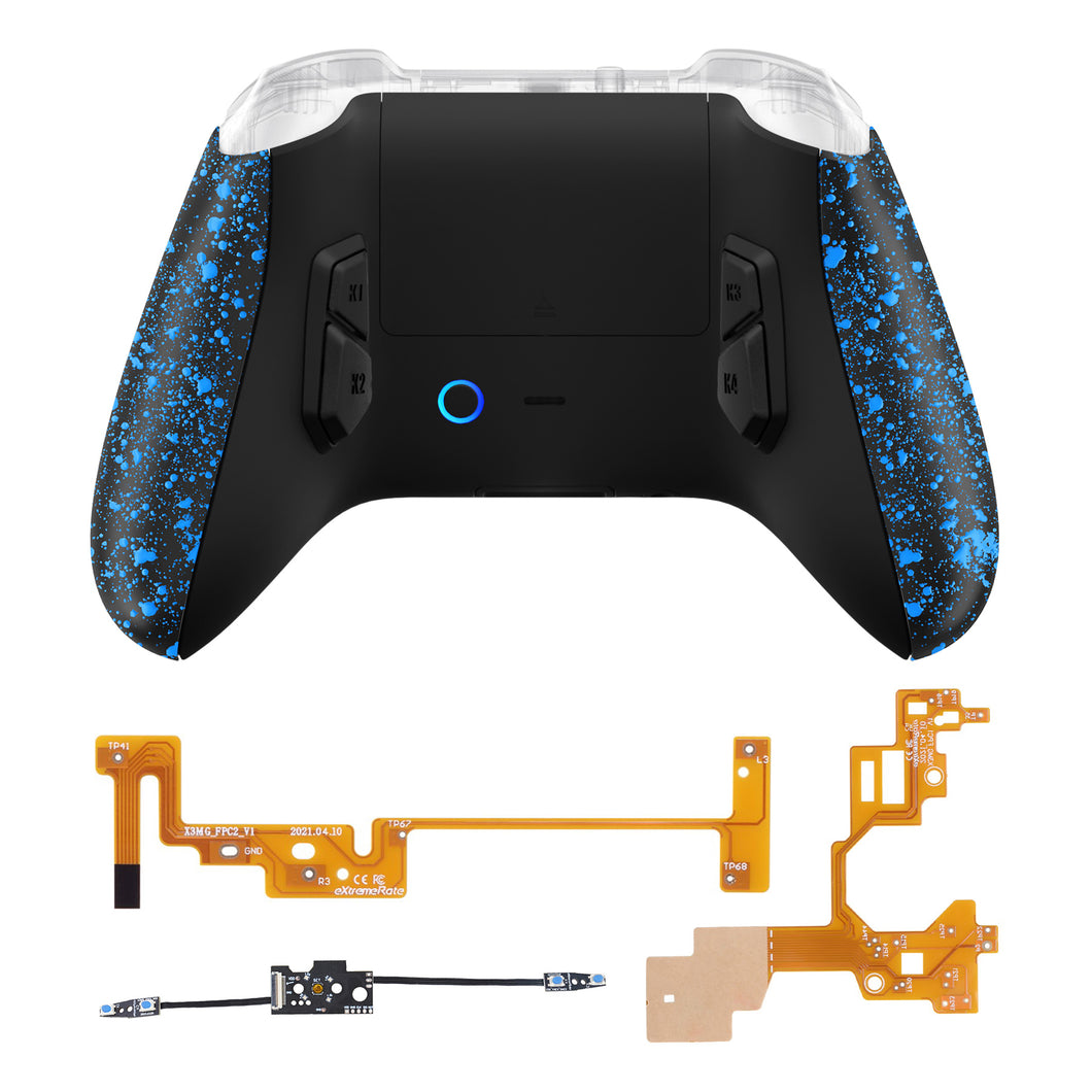 Textured Blue Victor X Remap Kit For Xbox Series X/S Controller -RTX3P009