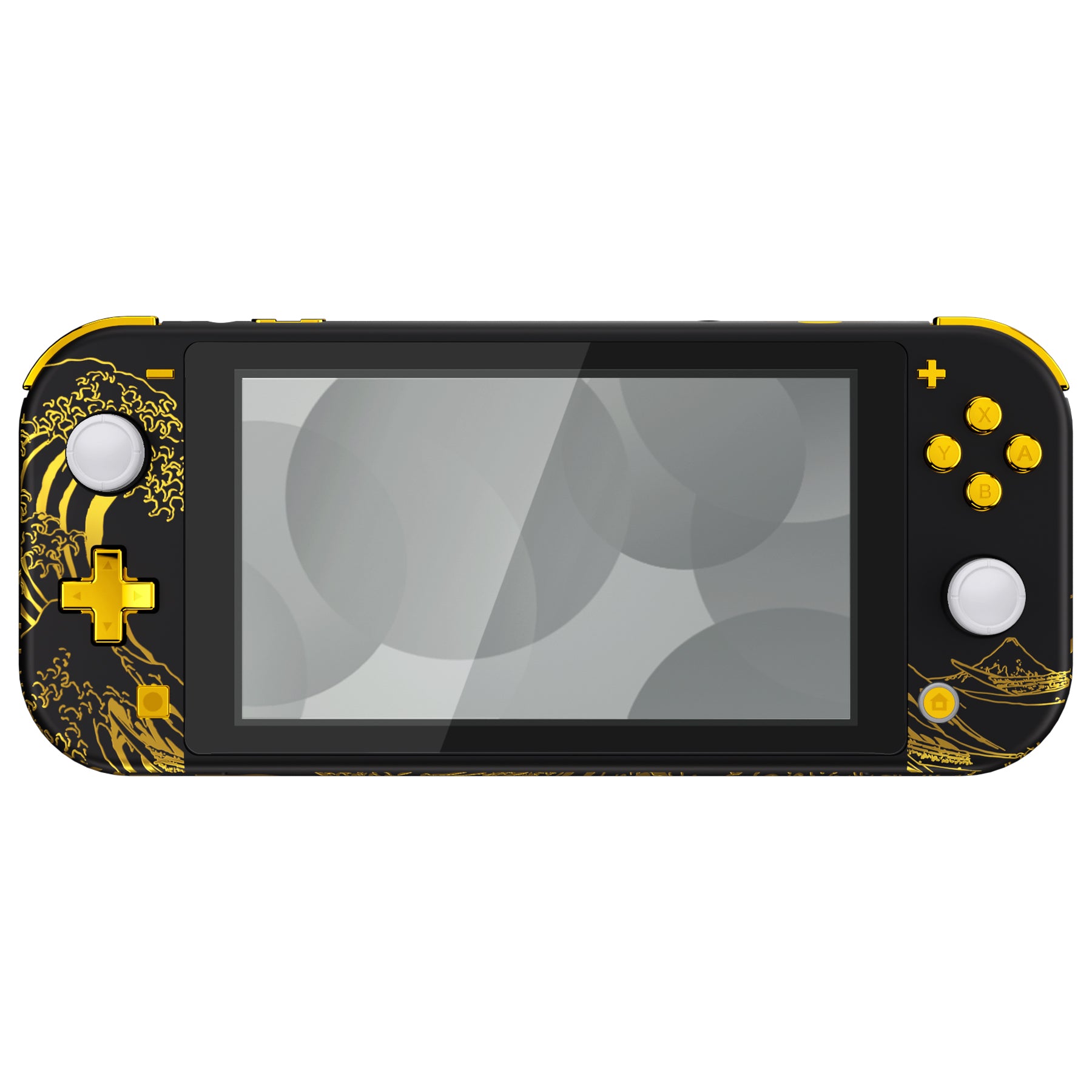 The Great GOLDEN Wave Off Kanagawa - Black Shells For NS Lite-DLT142WS