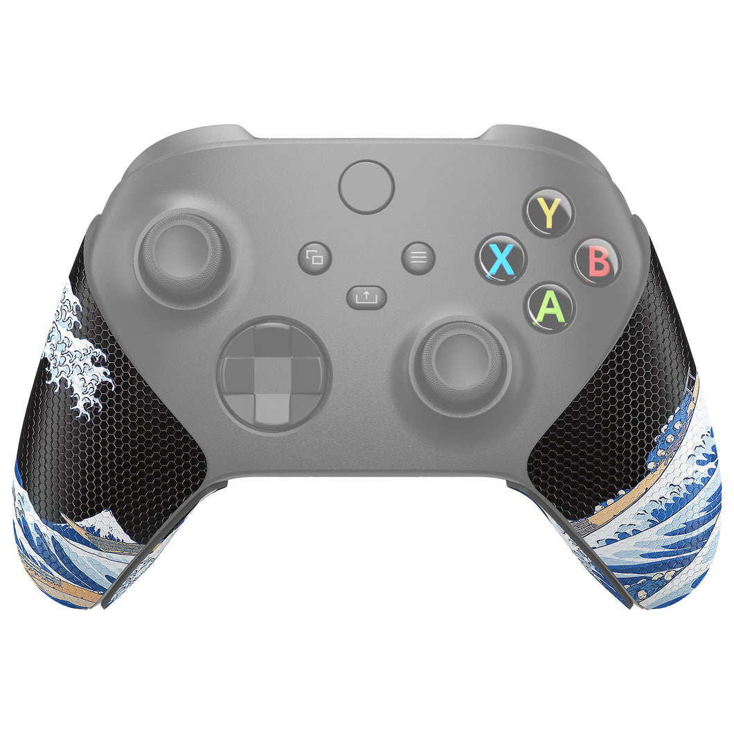 The Great Wave Off Kanagawa Professional Textured Anti-Skid Sweat-Absorbent Handle Grips for Xbox Series X/S Controller & Xbox Core Wireless Controller - X3PJ034
