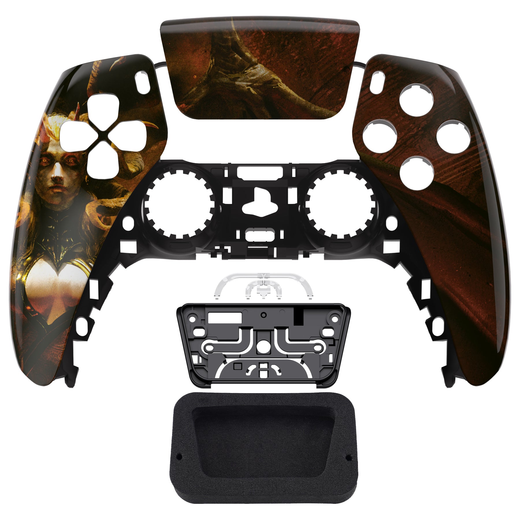 The Lilith Front Shell With Touchpad For PS5 Controller BDM-010 & BDM-020 &  BDM-030 – Extremerate Wholesale