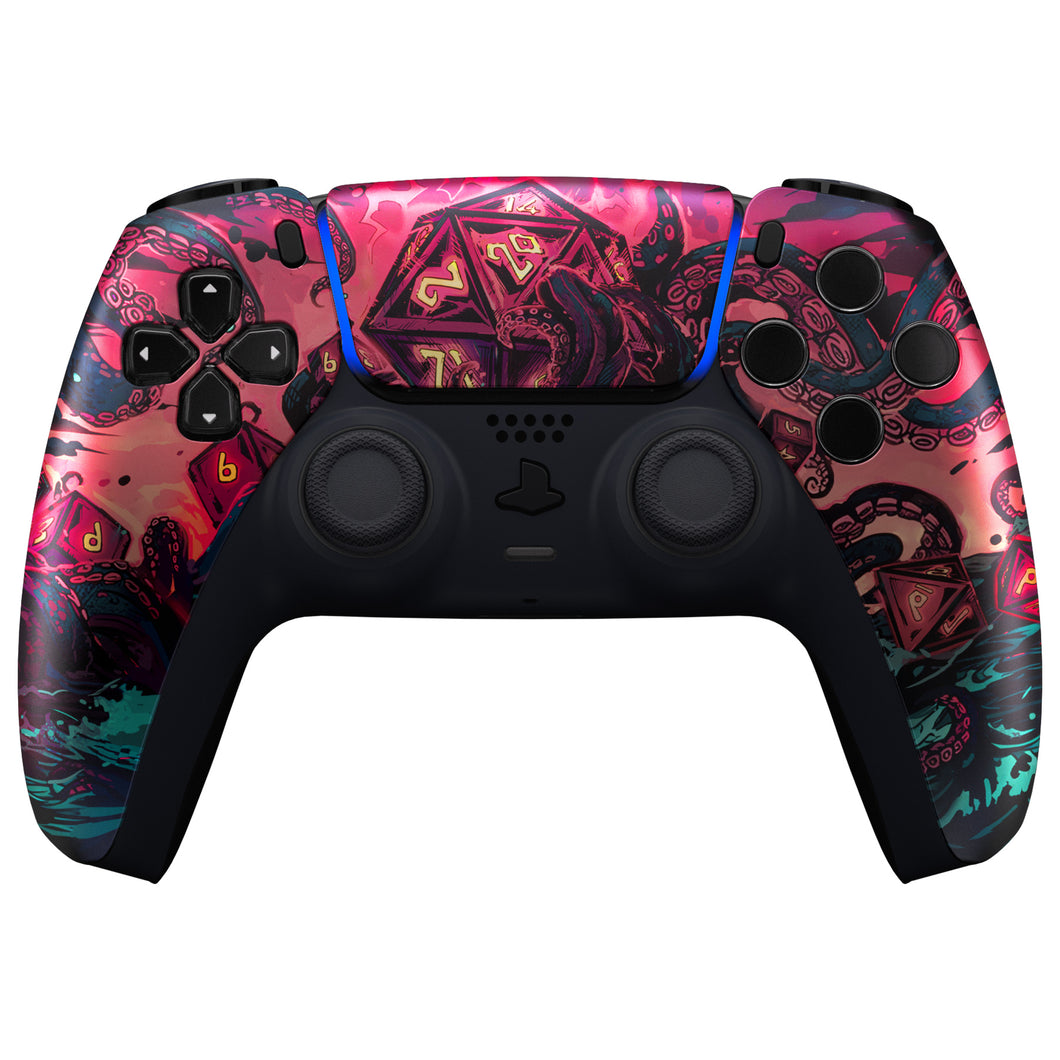 Treasure of Abyss Front Shell With Touchpad Compatible With PS5 Controller BDM-010 & BDM-020 & BDM-030 & BDM-040 - ZPFR019G3WS