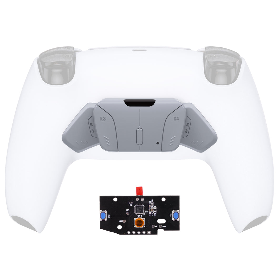 Turn Rise To Rise4 Kit-New Hope Gray Redesigned K1 K2 K3 K4 Back Buttons Housing & Remap PCB Board Compatible With PS5 Controller Extremerate Rise & Rise4 Remap Kit-VPFM5010P - Extremerate Wholesale