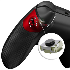 Vampire Red FLEXOR Clicky Rubberized Side Rails Grips Trigger Stop Kit for Xbox Series X/S Controller & Xbox Core Controller - PX3Q3003P - Extremerate Wholesale