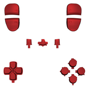 Vampire Red Full Set Button Kits Compatible With PS5 Edge Controller -JXTEGP001WS - Extremerate Wholesale