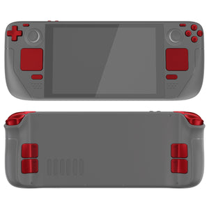 Vampire Red Replacement Full Set Buttons for Steam Deck LCD Console - JESDP003WS - Extremerate Wholesale