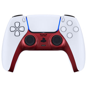 Volcanic Red Decorative Trim Shell With Accent Rings Compatible With PS5 Controller-GPFP3038WS - Extremerate Wholesale