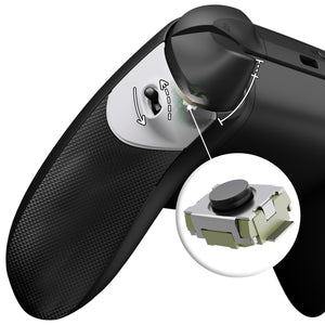 White FLEXOR Clicky Rubberized Side Rails Grips Trigger Stop Kit for Xbox Series X/S Controller & Xbox Core Controller - PX3Q3004P - Extremerate Wholesale