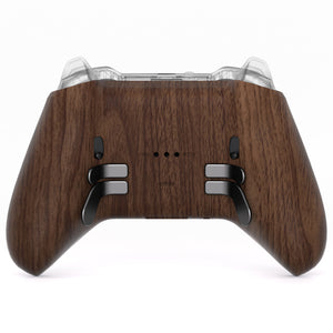 Wood Grain Replacement Bottom Shell Case for Xbox Elite Series 2 & Elite Series 2 Core Controller Model 1797 - XDHE2S001WS - Extremerate Wholesale