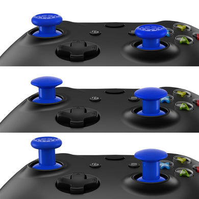 Deep Blue ThumbsGear Interchangeable Ergonomic Thumbstick For Xbox Series X & S/Xbox One/Xbox One Elite/Xbox One S & X Controller With 3 Height Domed And Concave Grips Adjustable Joystick-XOJ2112WS - Extremerate Wholesale
