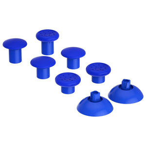 Deep Blue ThumbsGear Interchangeable Ergonomic Thumbstick For Xbox Series X & S/Xbox One/Xbox One Elite/Xbox One S & X Controller With 3 Height Domed And Concave Grips Adjustable Joystick-XOJ2112WS - Extremerate Wholesale