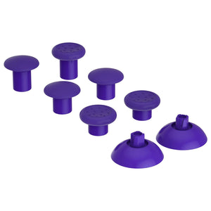 Dark Purple ThumbsGear Interchangeable Ergonomic Thumbstick For Xbox Series X & S/Xbox One/Xbox One Elite/Xbox One S & X Controller With 3 Height Domed And Concave Grips Adjustable Joystick-XOJ2114WS - Extremerate Wholesale