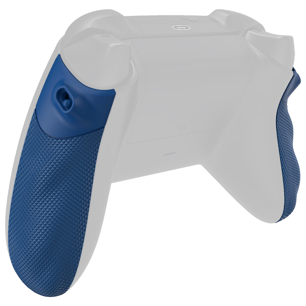 Yale Blue Flexor Diamond Textured Side Rails Grips Ergonomic Trigger Stop Kit For Xbox Series X/S Controller-PX3Q3008WS