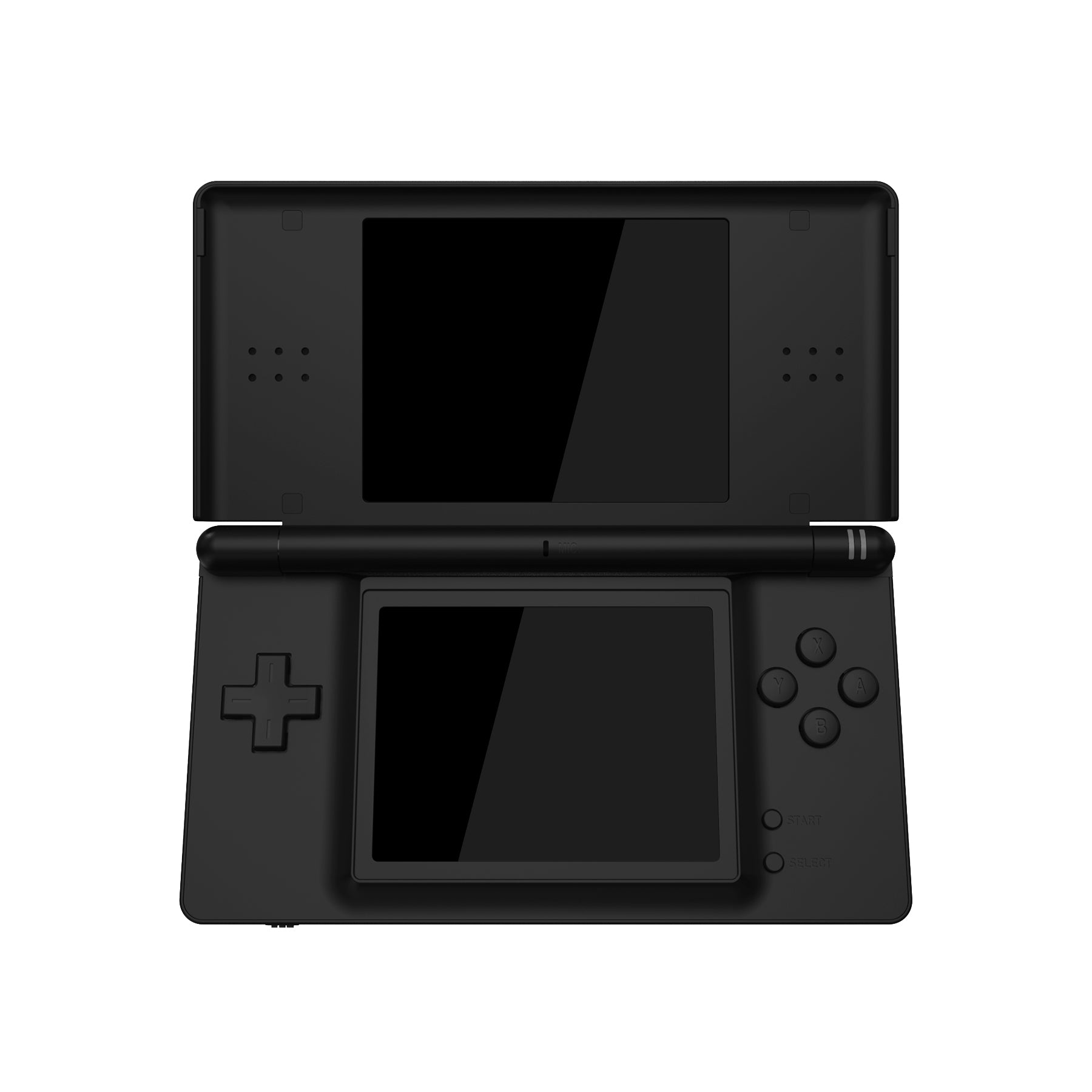 eXtremeRate Black Replacement Full Housing Shell & Buttons with