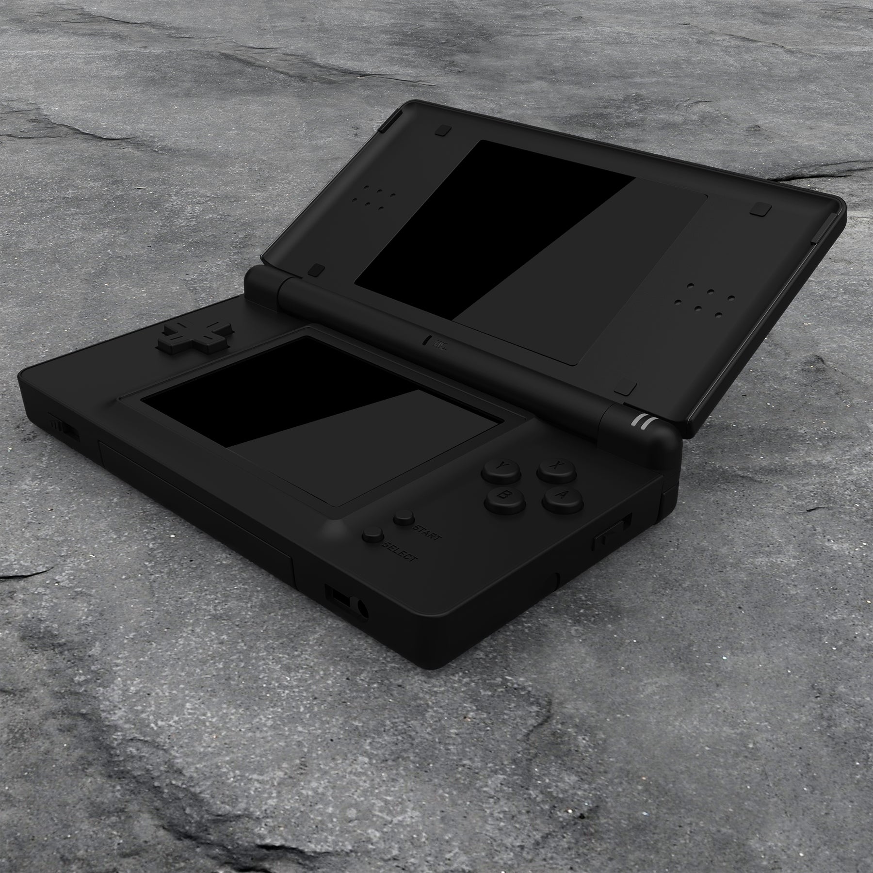 eXtremeRate Black Replacement Full Housing Shell & Buttons with