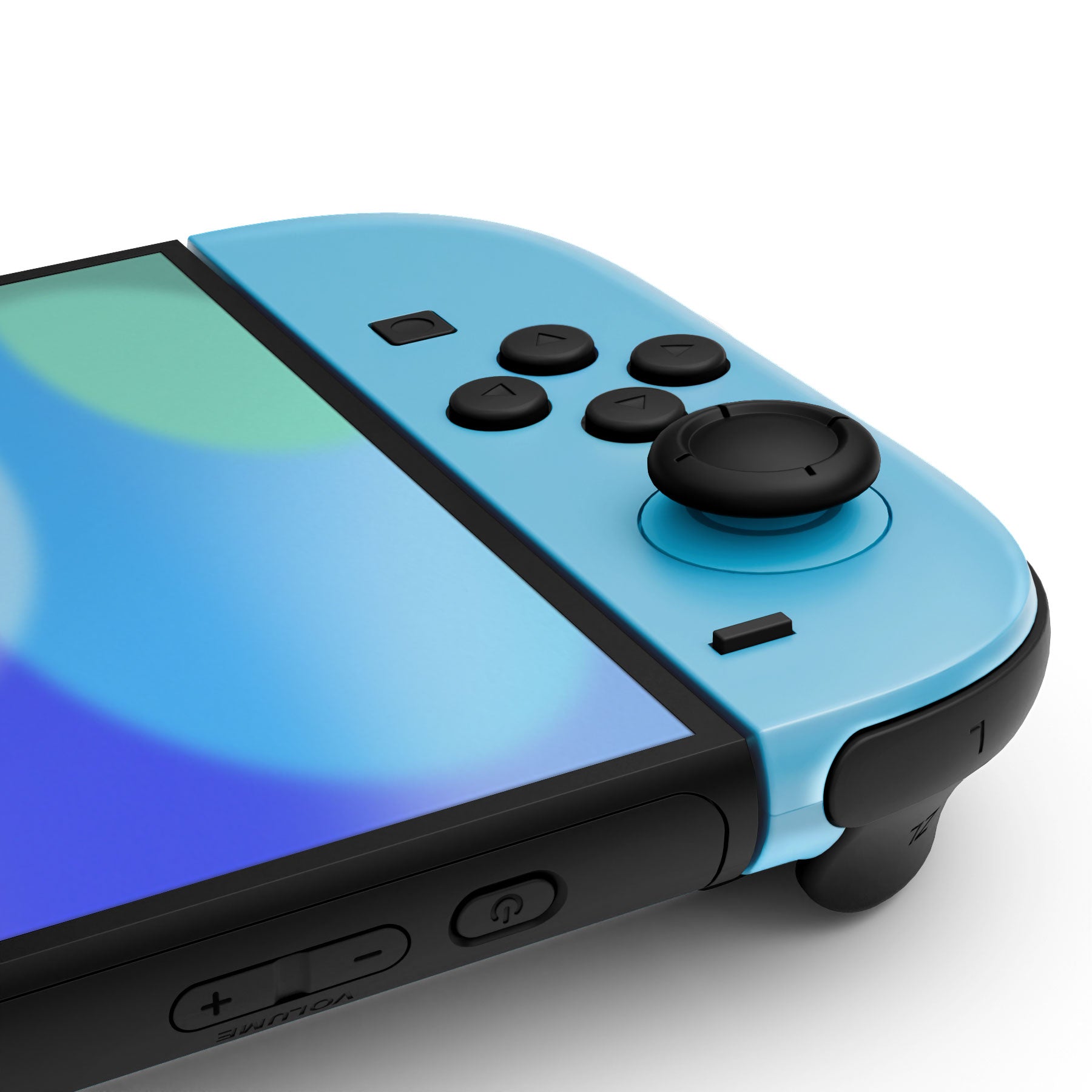 eXtremeRate Blue & Orange DIY Replacement Joycon Shells for