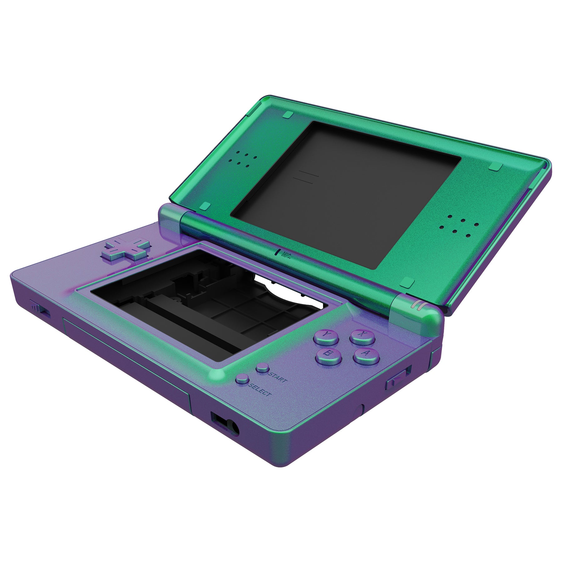 eXtremeRate Chameleon Green Purple Replacement Full Housing Shell