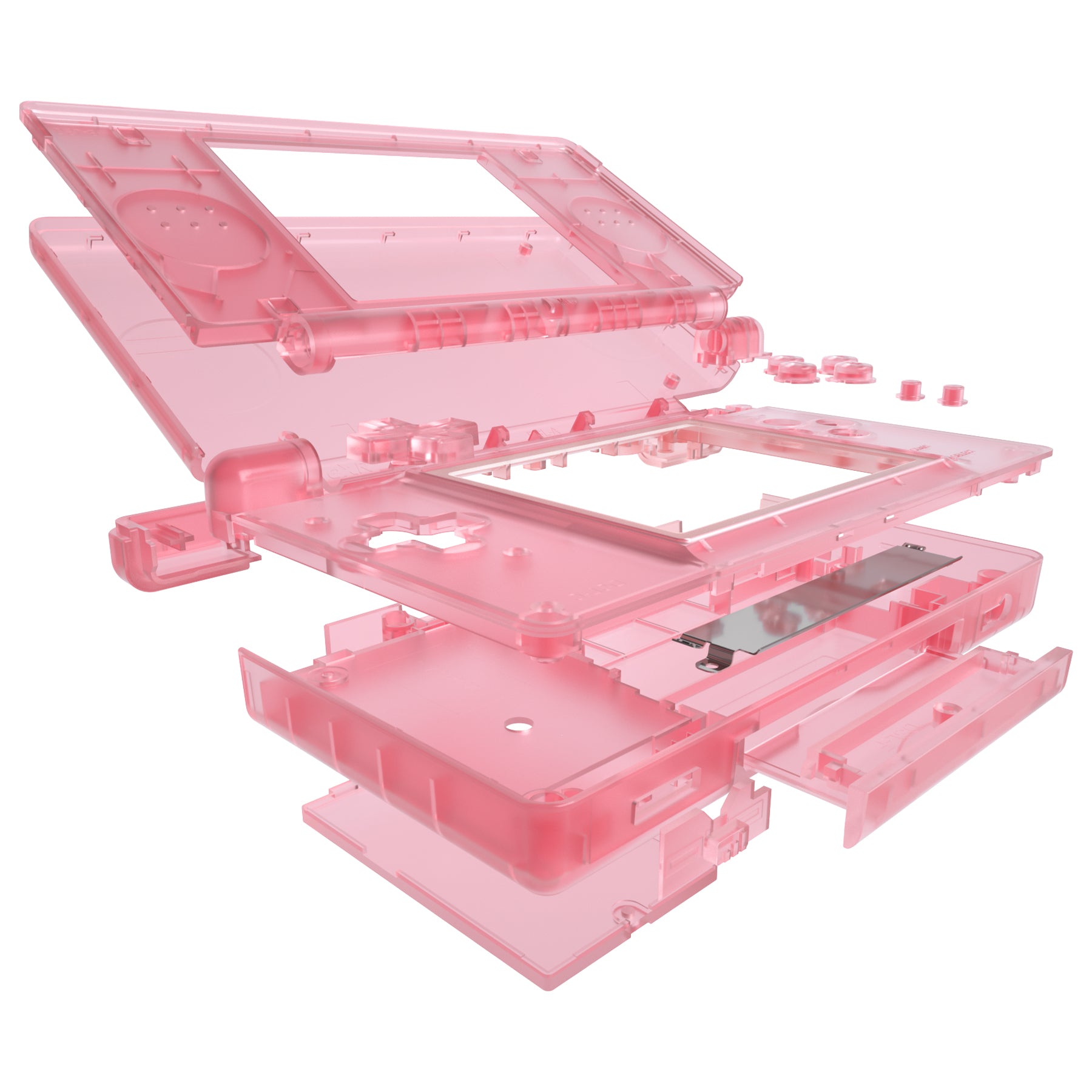 eXtremeRate Cherry Pink Replacement Full Housing Shell & Buttons