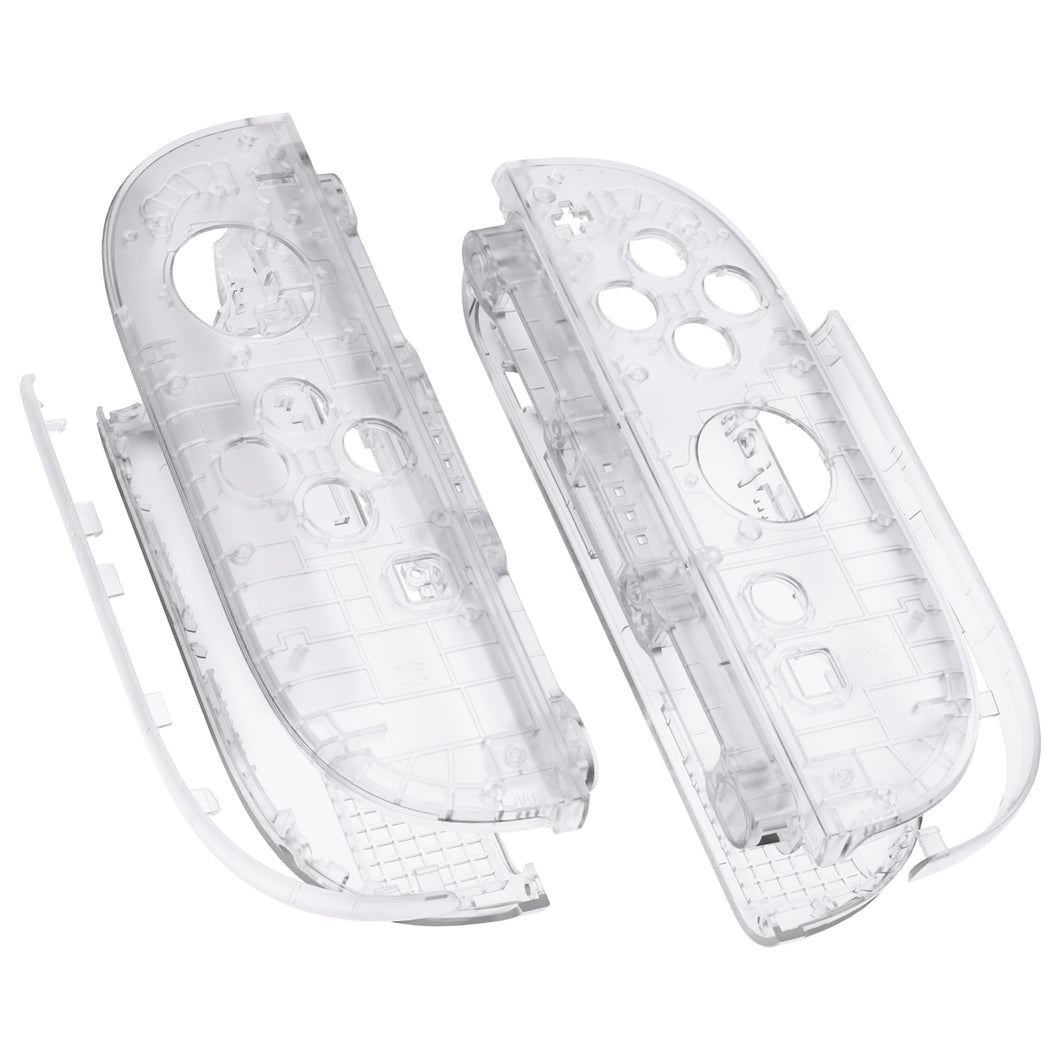 eXtremeRate Clear DIY Replacement Joycon Shells for Nintendo Switch 2 - JB2NTM006