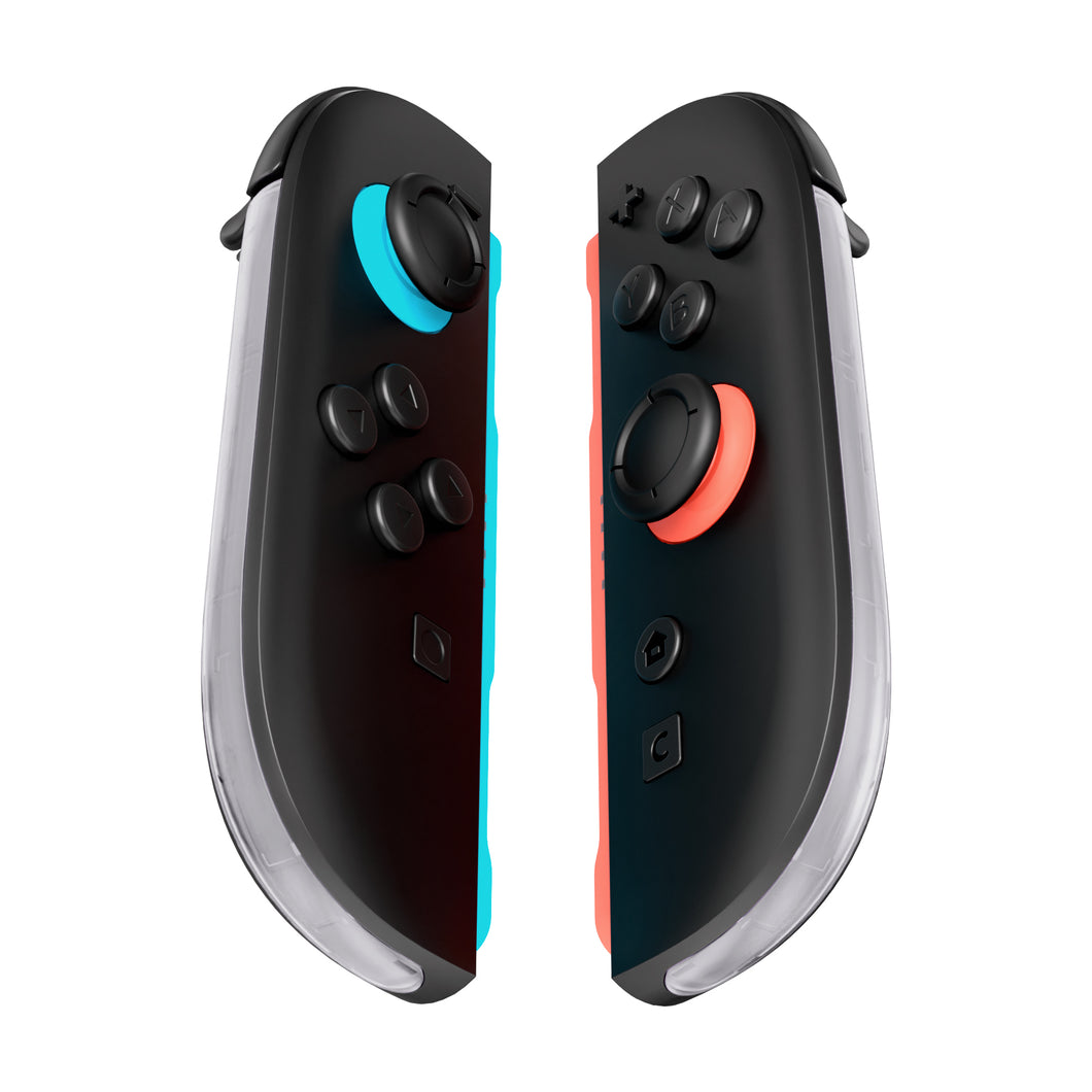 eXtremeRate Clear Replacement Decorative Strips for Joycon 2 of Nintendo Switch 2 - ZB2NTM006
