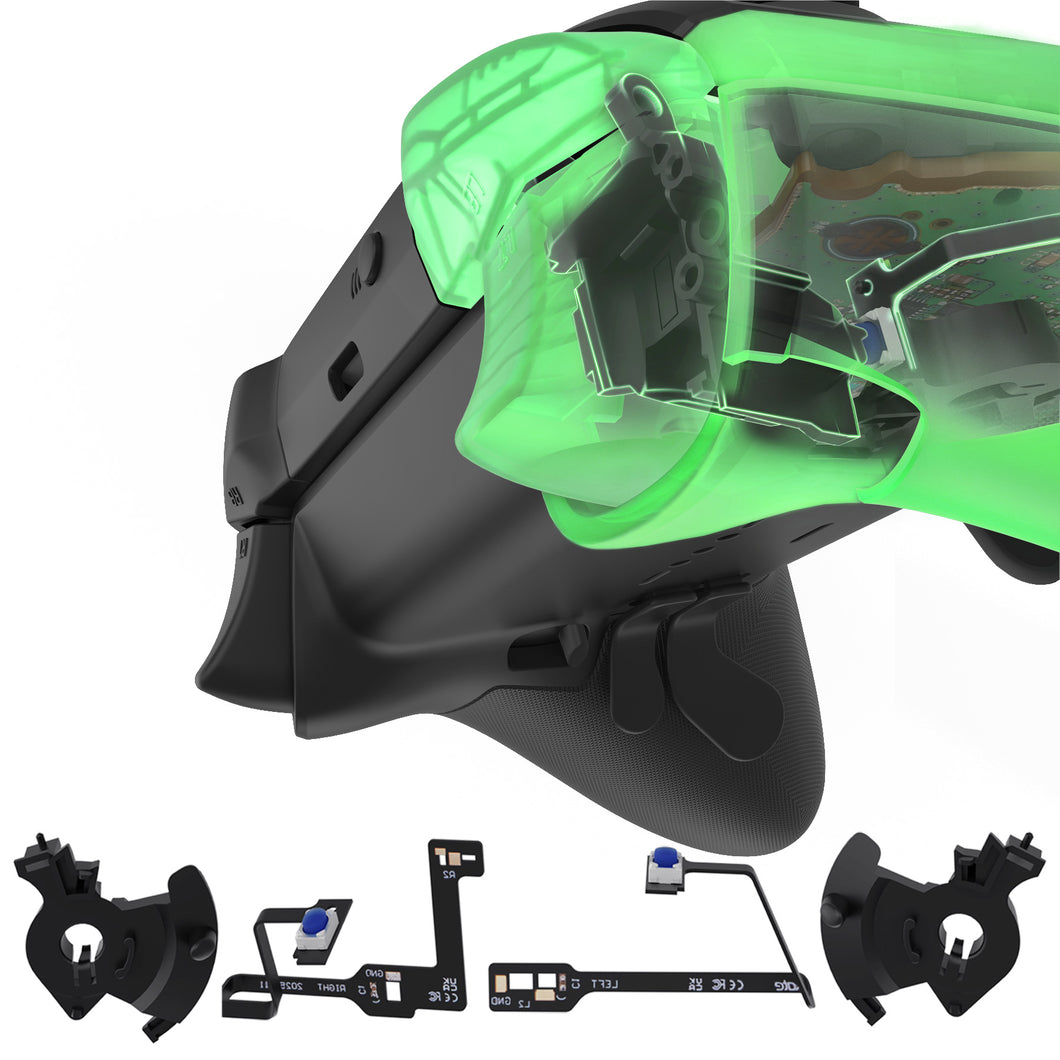 eXtremeRate Clicky Hair Trigger Stop Kit for Xbox Elite Series 2 & Elite 2 Core Controller (Model 1797) - X1MD005