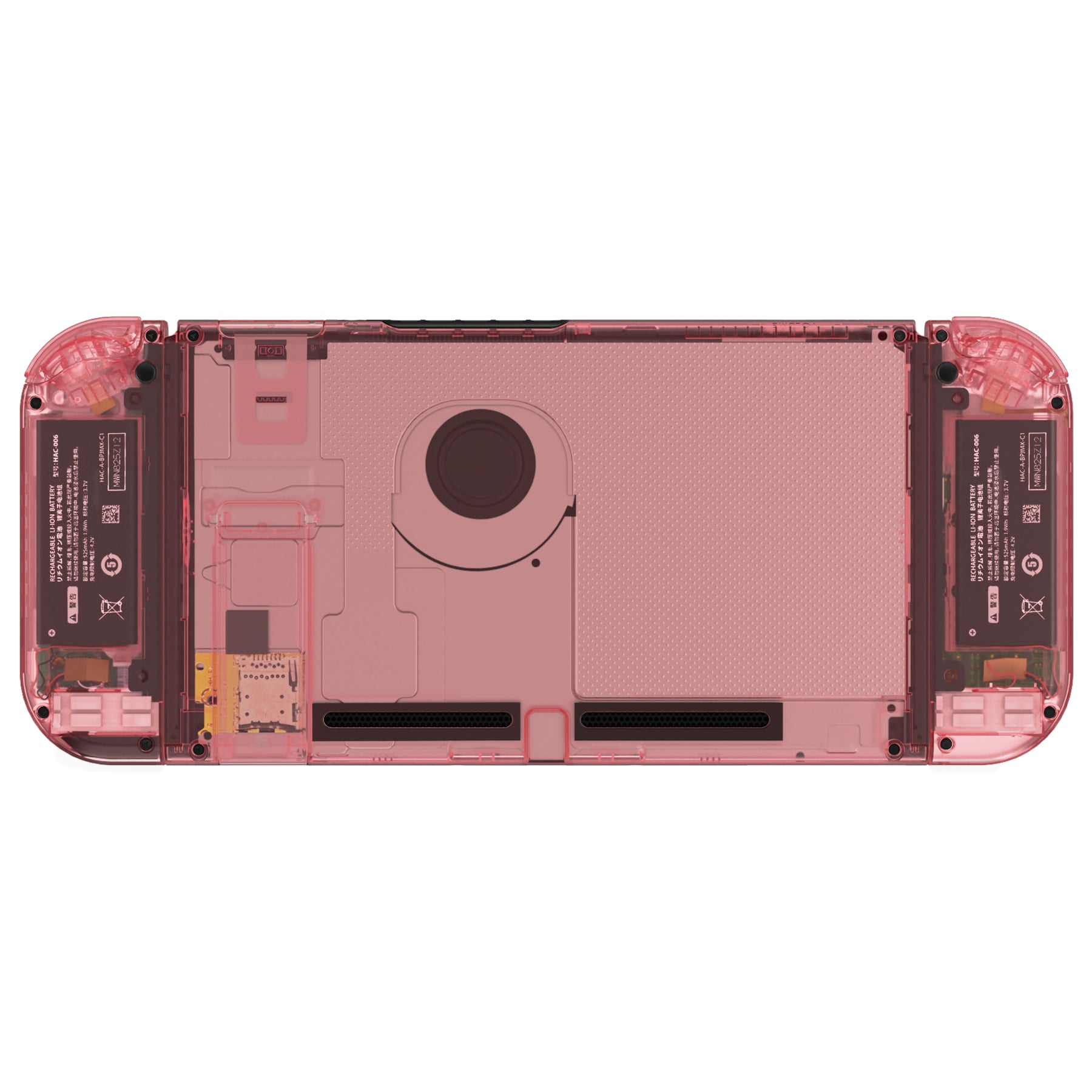 eXtremeRate Crystal Cherry Pink Replacement Full Set Shells For