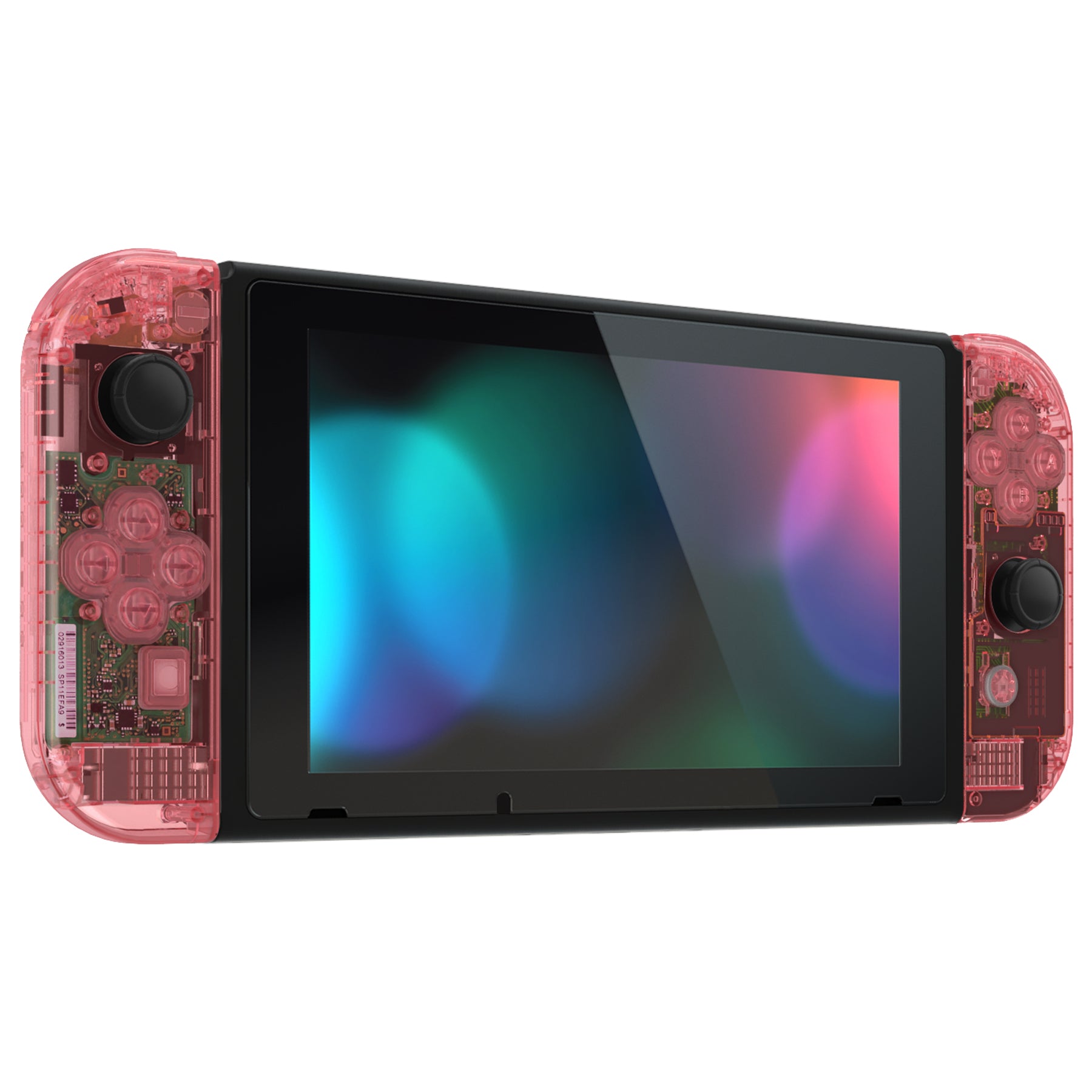 eXtremeRate Crystal Cherry Pink Replacement Full Set Shells For