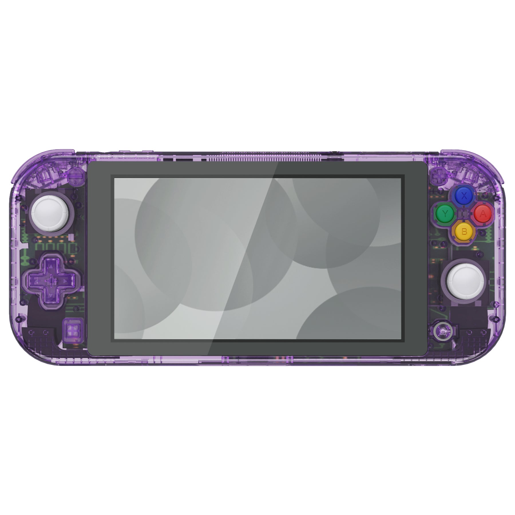 eXtremeRate Crystal Clear Purple Replacement Full Set Shells For