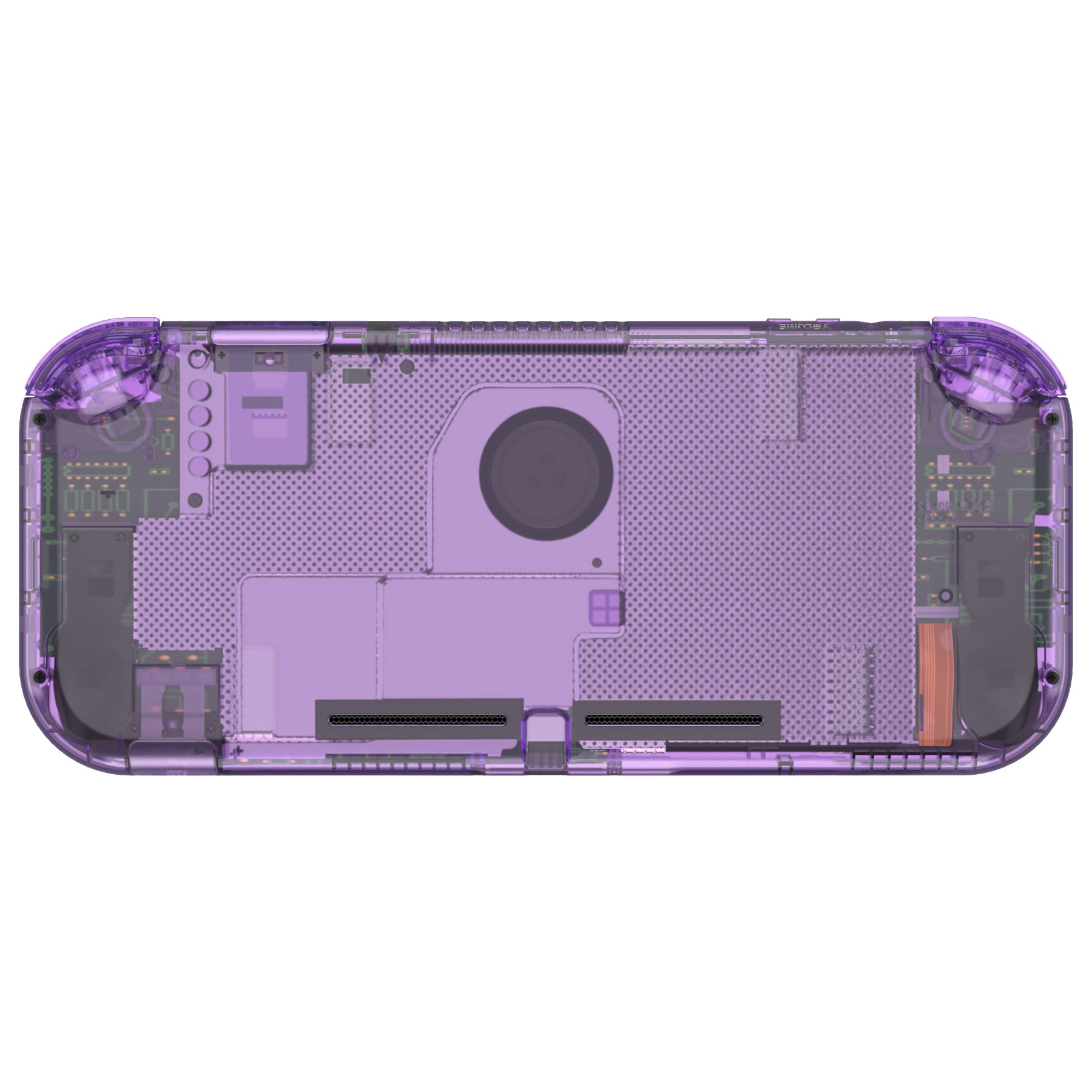eXtremeRate Crystal Clear Purple Replacement Full Set Shells For