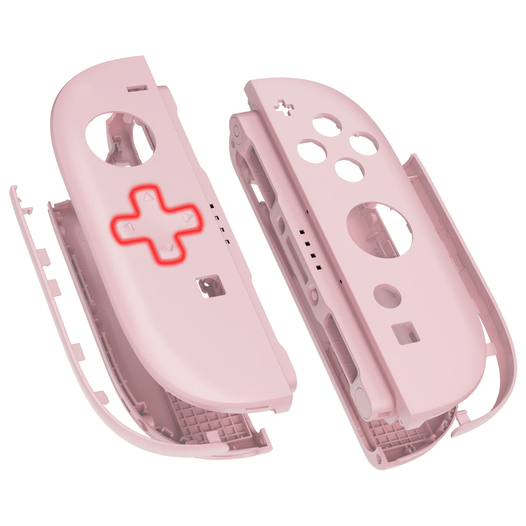 eXtremeRate D-Pad Version Cherry Blossoms Pink Replacement Joycon Shells for Nintendo Switch 2 - JB2NTM018