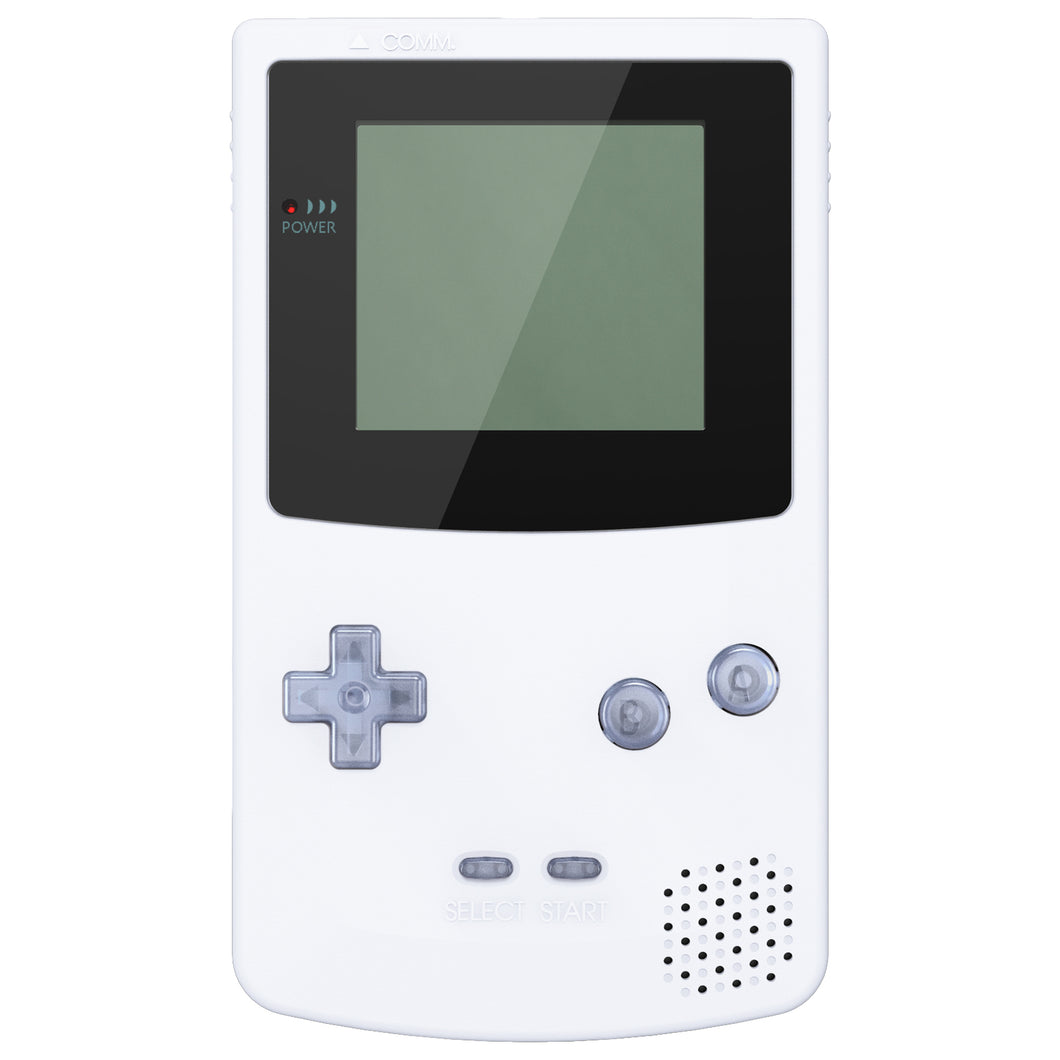 eXtremeRate Glacier Blue Replacement Full Set Buttons for Gameboy Color GBC - JCB4006WS