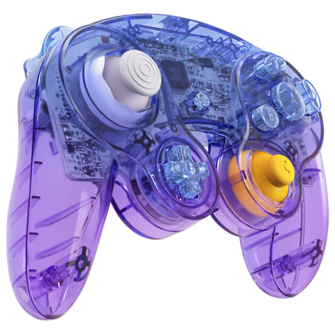 Translucent Nintendo Controller eXtremeRate Gradient Translucent Bluebell Replacement Faceplate ...