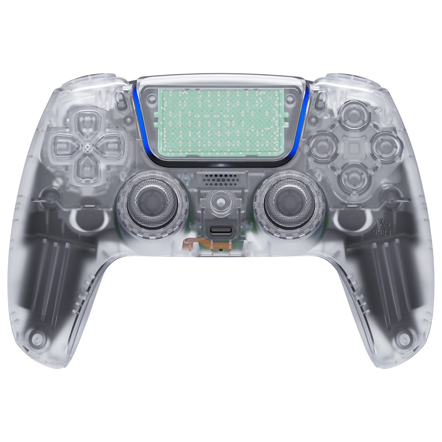 LUNA Redesigned Clear Replacement Full Set Shells with Buttons For PS5 ...