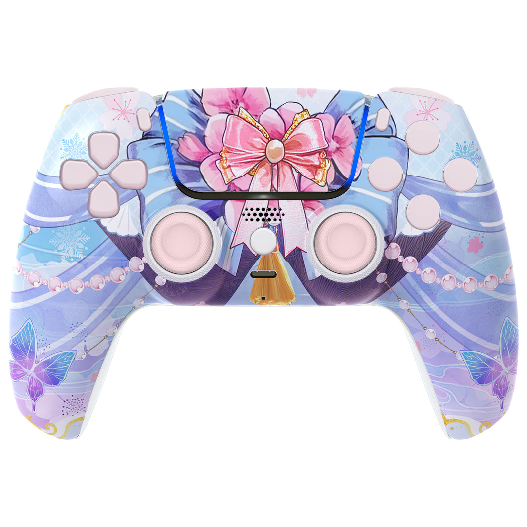 LUNA Redesigned Cryo Impact Replacement Full Set Shells with Buttons For PS5 Controller BDM-030/040/050 - KQXPFR001WS