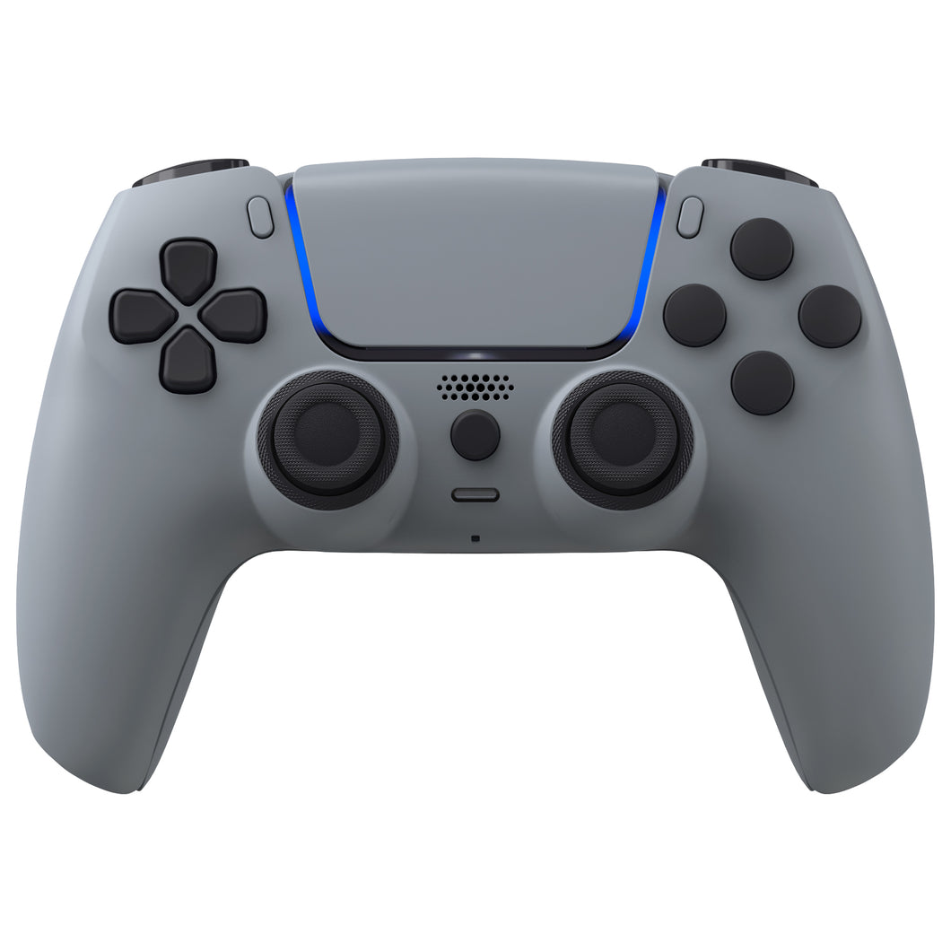 LUNA Redesigned New Hope Gray Replacement Full Set Shells with Buttons For PS5 Controller BDM-030/040/050 - KQXPFP003WS