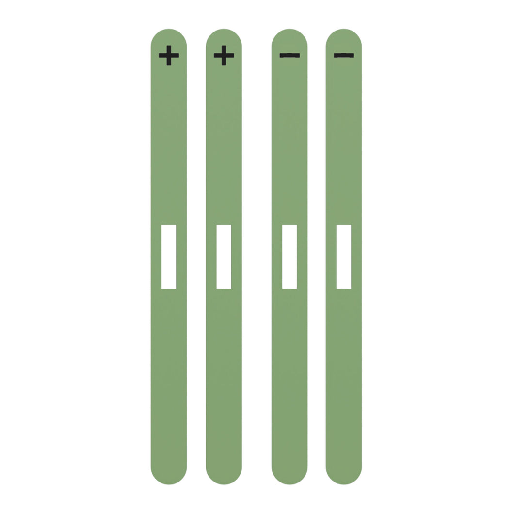 eXtremeRate Matcha Green Decorative Rail Slot Sticker for Nintendo Switch 2 Console - DDBNT108