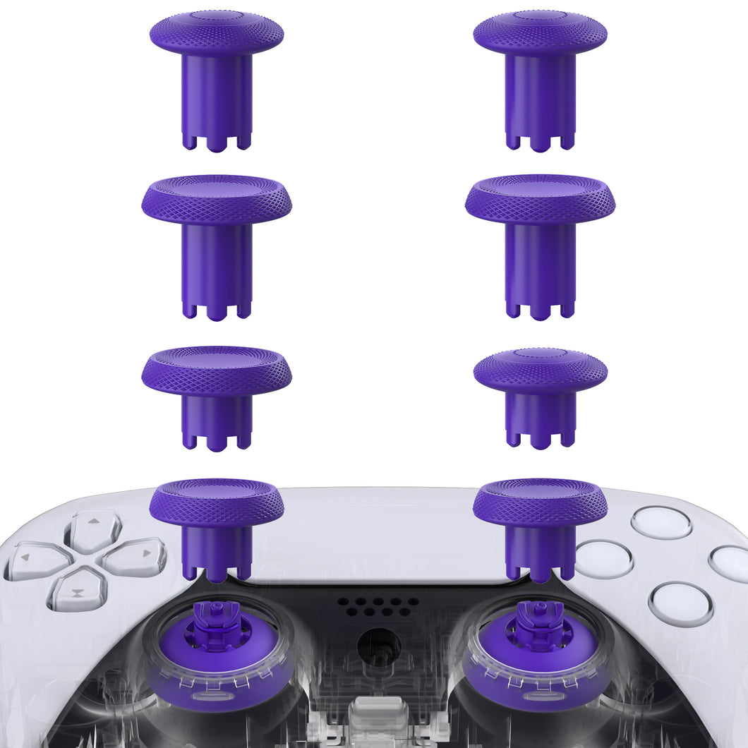 eXtremeRate Purple ThumbsGear V3 Interchangeable Ergonomic Thumbstick for PS5 & PS4 Controller - NNFPFM005WS