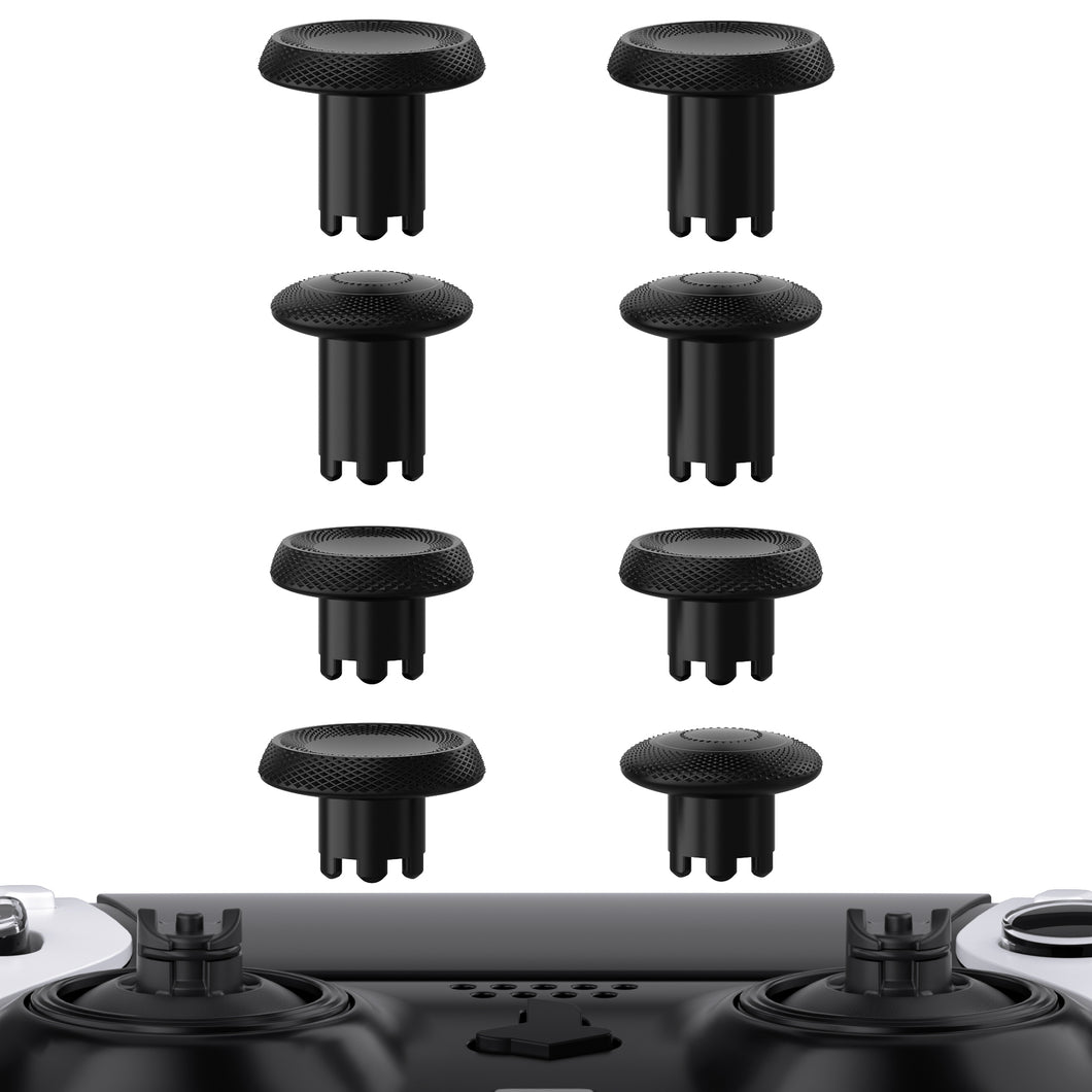 Extremerate Black Replacement ThumbsGear Interchangeable Thumbsticks for PS5 Edge Controller - XCKEGM001WS