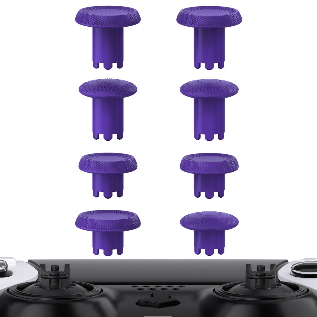 Extremerate Purple Replacement ThumbsGear Interchangeable Thumbsticks for PS5 Edge Controller - XCKEGM005WS