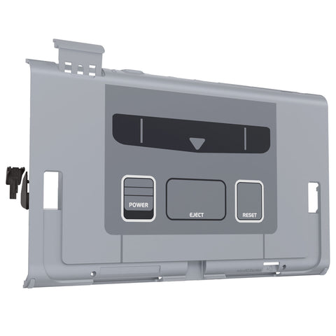 Snes Console Rear View eXtremeRate SFC SNES Classic EU Style Replacement DIY Rear Back Plate ...