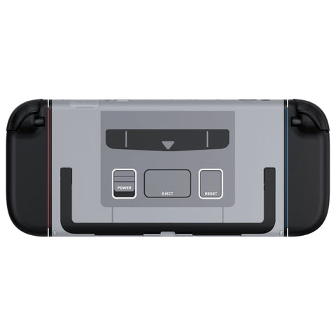 Snes Console Rear View eXtremeRate SFC SNES Classic EU Style Replacement DIY Rear Back Plate ...